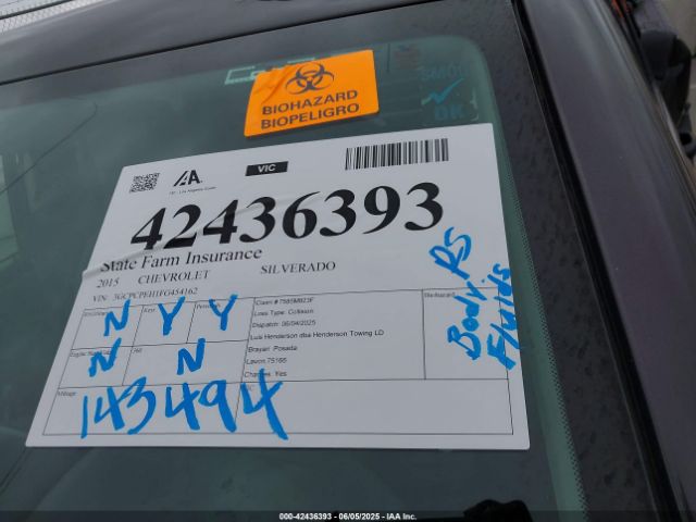3GCPCPEH1FG454162 Chevrolet lv3 - vvt, aluminum, e85 max