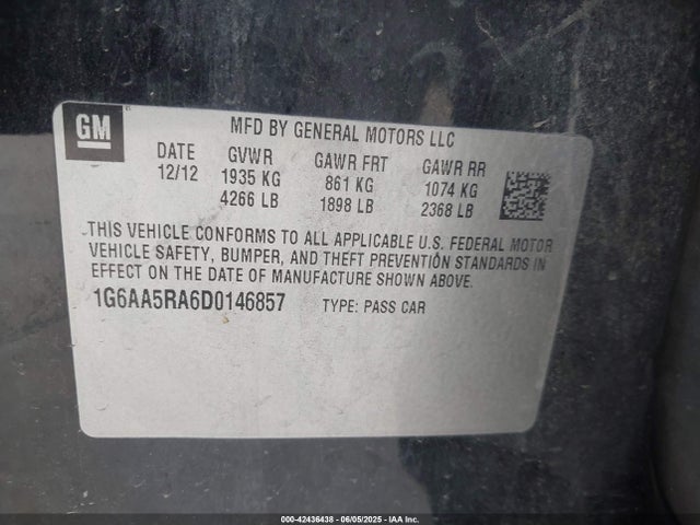 2013 CADILLAC ATS 1G6AA5RA6D0146857 Photo 8