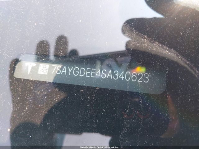 7SAYGDEE4SA340623 Tesla Model Y