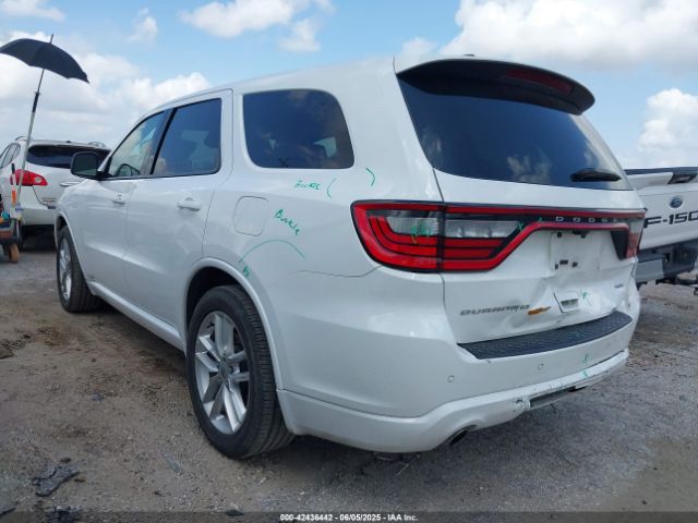 1C4RDHDG8PC682085 Dodge Durango Gt Rwd