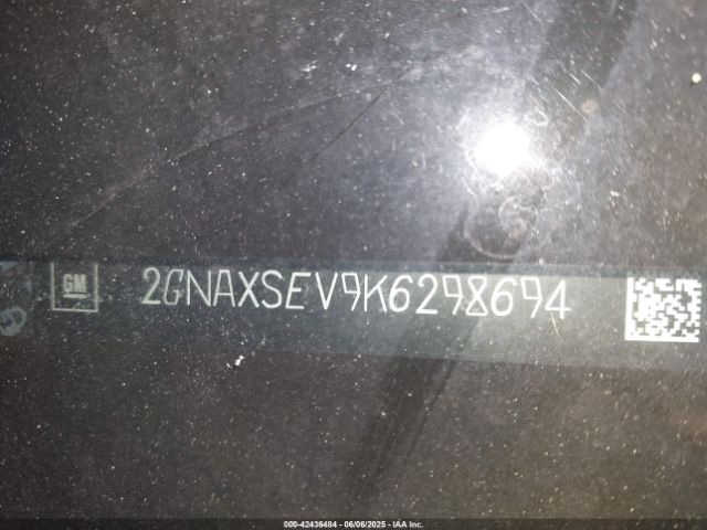 2019 CHEVROLET EQUINOX 2GNAXSEV9K6298694 Photo 8