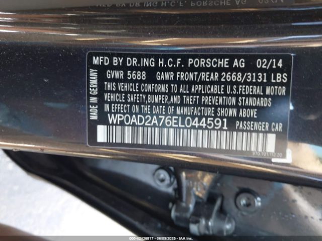2014 PORSCHE PANAMERA E-HYBRID WP0AD2A76EL044591 Photo 8