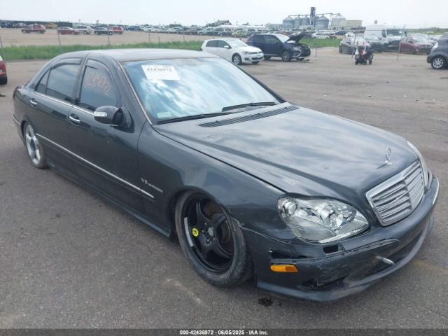 2003 MERCEDES-BENZ S 55 AMG WDBNG74J63A356611