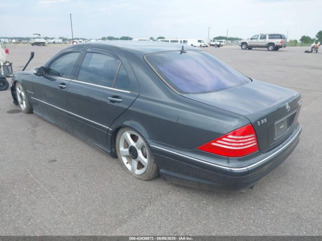 2003 MERCEDES-BENZ S 55 AMG WDBNG74J63A356611 Photo 2