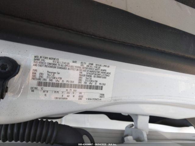 2015 FORD FOCUS 1FADP3K28FL317843 Photo 8