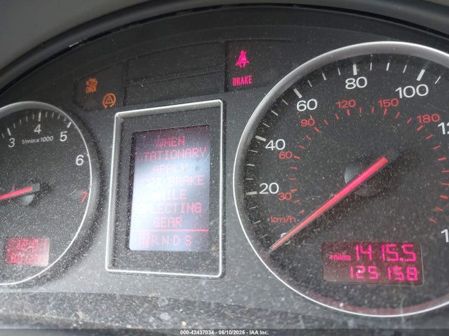 2004 AUDI A4 WAULT68E44A287816 Photo 6