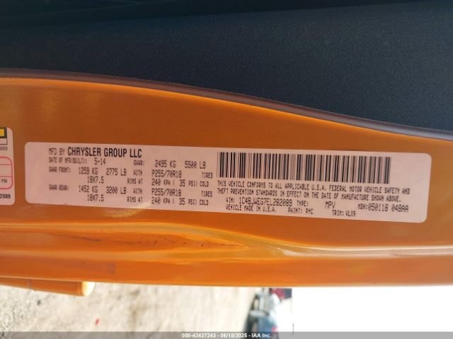 2014 JEEP WRANGLER UNLIMITED 1C4BJWEG7EL282089 Photo 8