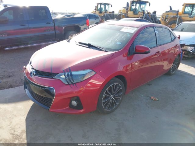 2T1BURHEXGC572582 Toyota Corolla S Plus