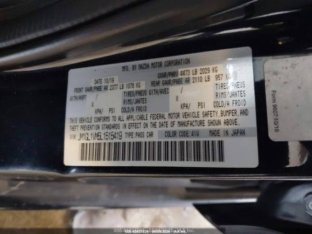 2020 MAZDA MAZDA6 JM1GL1VM5L1515419 Photo 8