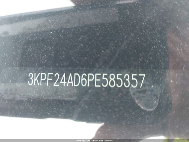 3KPF24AD6PE585357 KIA Forte Lxs