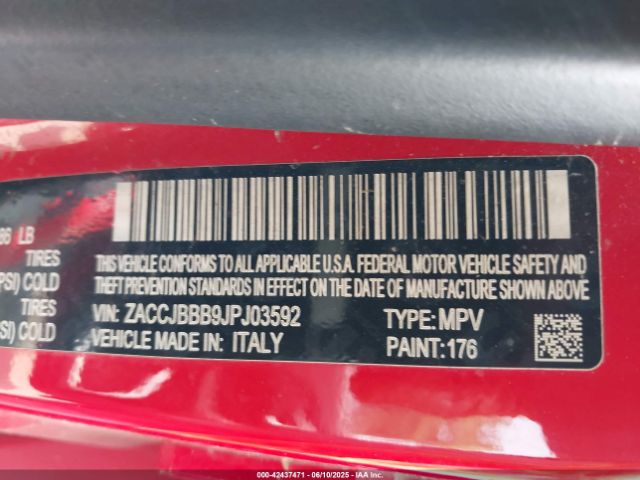 2018 JEEP RENEGADE ZACCJBBB9JPJ03592 Photo 8