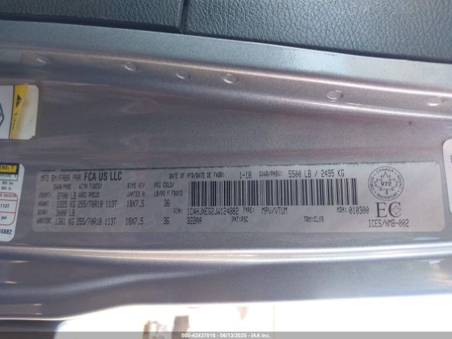 1C4HJXEG2JW124882 Jeep 2018