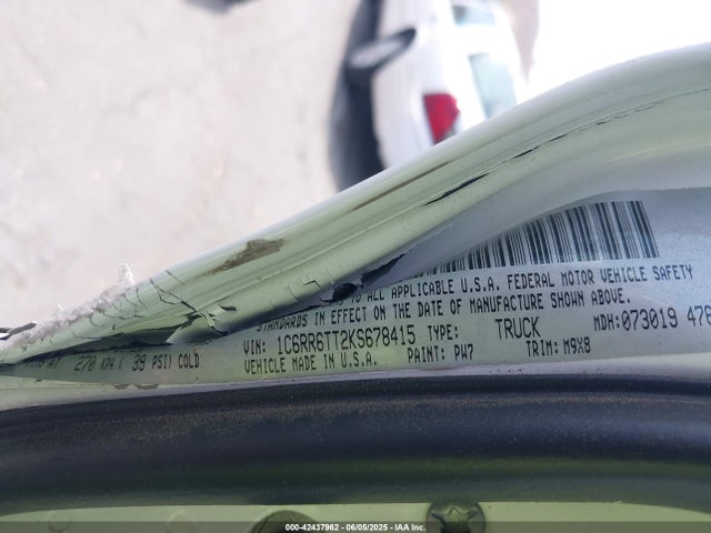 RAM 2019 2019 1C6RR6TT2KS678415 Image 9