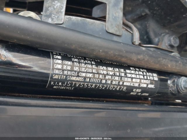 2005 SUZUKI C50 JS1VS55A752102478 Photo 9