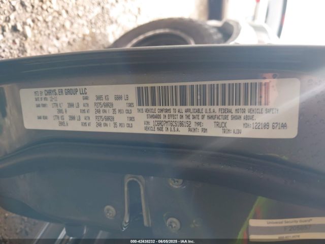 2012 RAM 1500 1C6RD7MT6CS186152 Photo 8