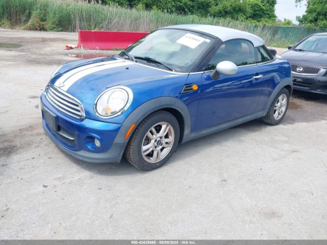 2012 MINI COOPER WMWSX1C50CT163801 Photo 1
