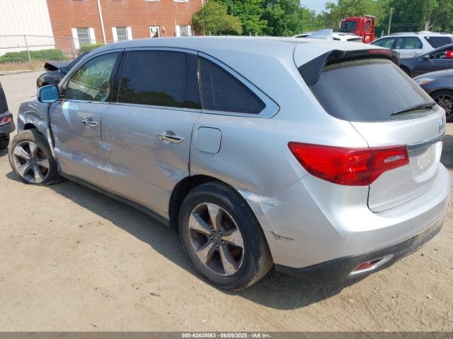 2014 ACURA MDX 5FRYD4H2XEB020042 Photo 2