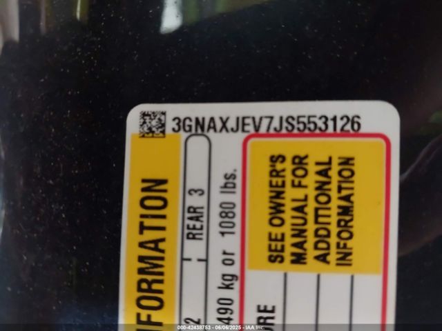 2018 CHEVROLET EQUINOX 3GNAXJEV7JS553126 Photo 8
