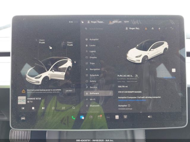 2023 TESLA MODEL 3 5YJ3E1EB9PF393085 Photo 6