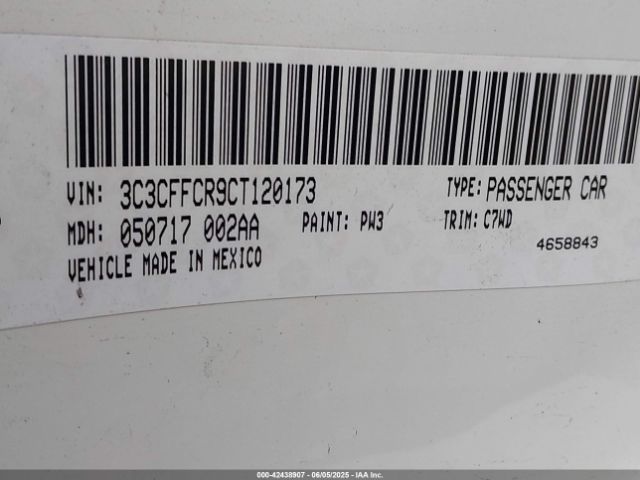 2012 FIAT 500 3C3CFFCR9CT120173 Photo 8