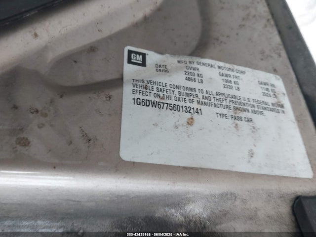2006 CADILLAC STS 1G6DW677560132141 Photo 8