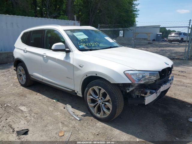 2017 BMW X3 5UXWX9C51H0T05633