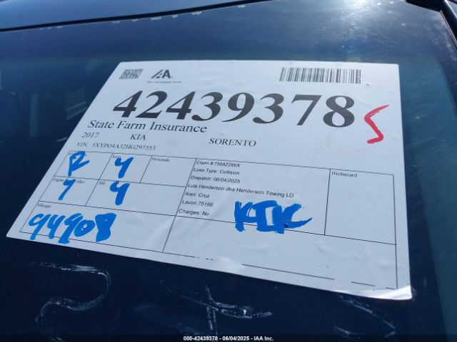 5XYPG4A32HG297353 KIA 2017