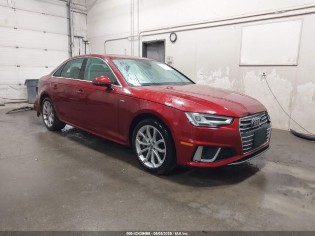 2019 AUDI A4 WAUENAF48KN015209