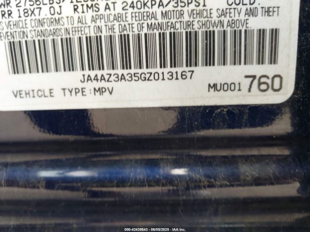 2016 MITSUBISHI OUTLANDER JA4AZ3A35GZ013167 Photo 8