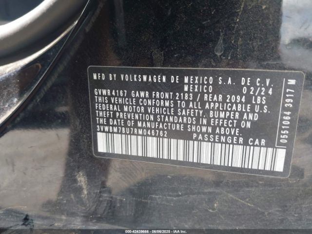 2024 VOLKSWAGEN JETTA 3VWBM7BU7RM046762 Photo 8