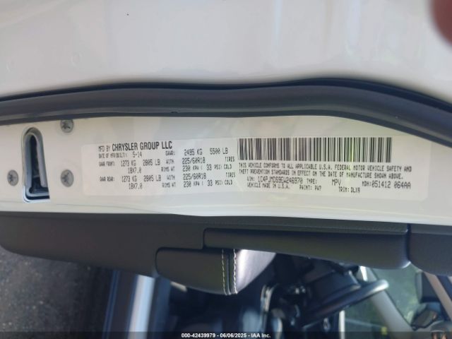 1C4PJMDS9EW246970 Jeep Cherokee Limited