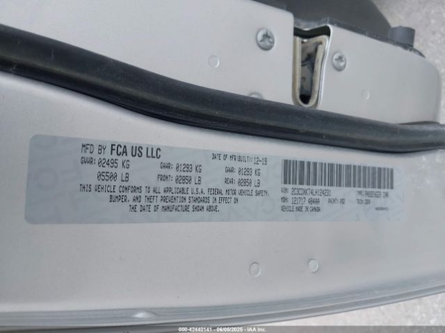 2C3CDXKT4LH124231 Dodge Charger Police Awd