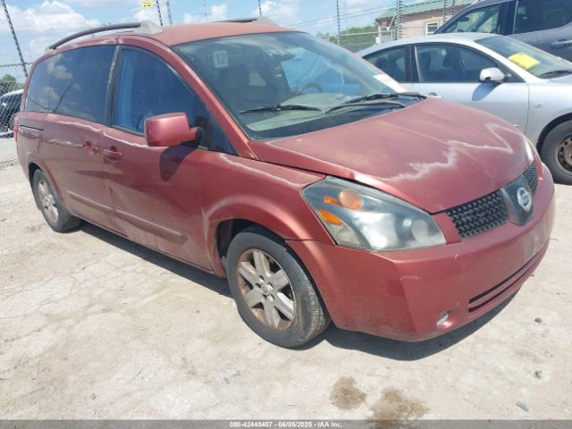 2004 NISSAN QUEST 5N1BV28U74N370721