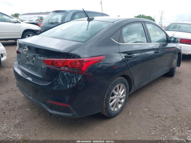 2021 HYUNDAI ACCENT 3KPC24A69ME133418 Photo 3