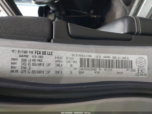 1C4RJFBGXHC704962 Jeep 2017
