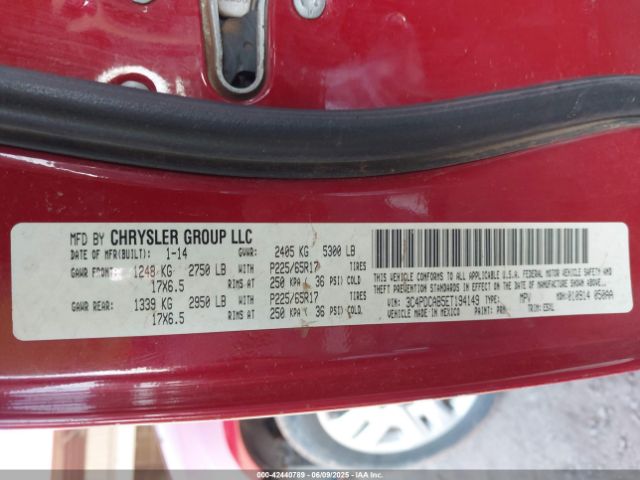 2014 DODGE JOURNEY 3C4PDCAB5ET194149 Photo 8