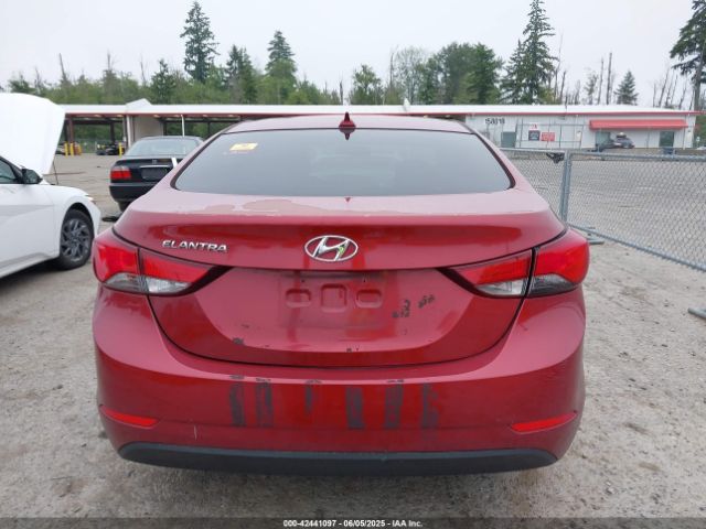 5NPDH4AE3GH789527 Hyundai ELANTRA SE