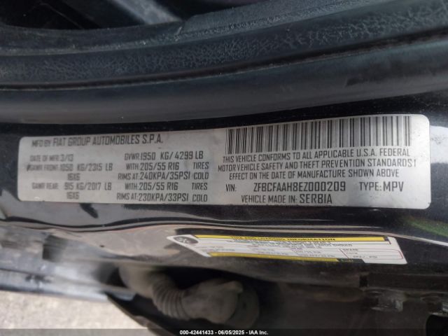 2014 FIAT 500L ZFBCFAAH8EZ000209 Photo 8