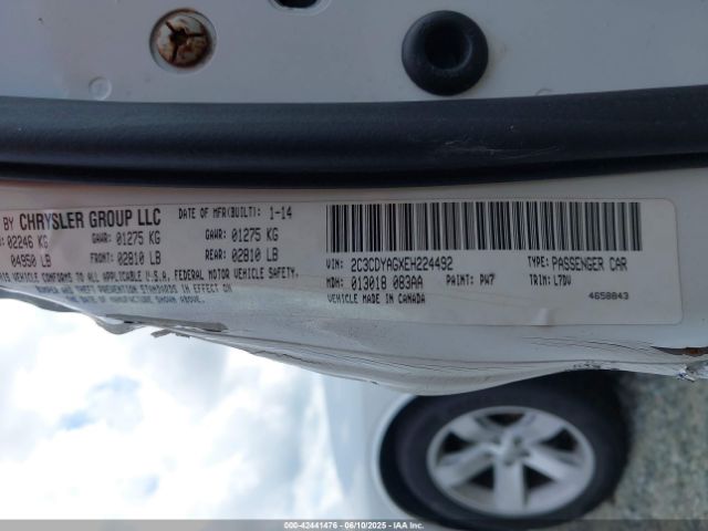 2014 DODGE CHALLENGER 2C3CDYAGXEH224492 Photo 8