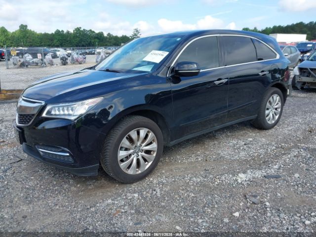 2014 ACURA MDX 5FRYD3H43EB020461 Photo 1