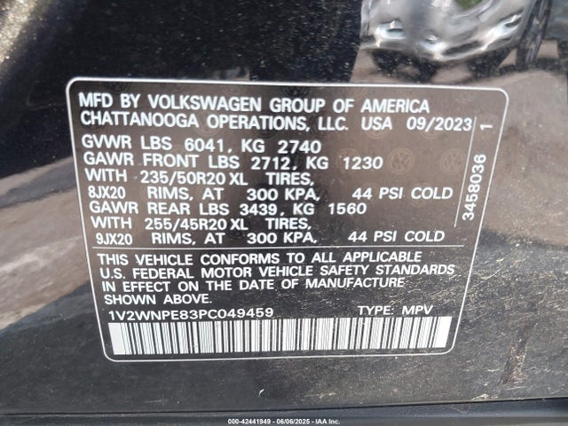Volkswagen ID.4 2023 1V2WNPE83PC049459 Image 9