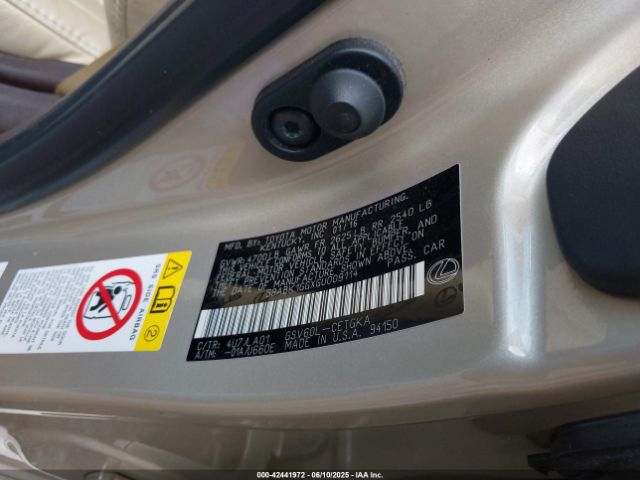 2016 LEXUS ES 350 58ABK1GGXGU009114 Photo 8