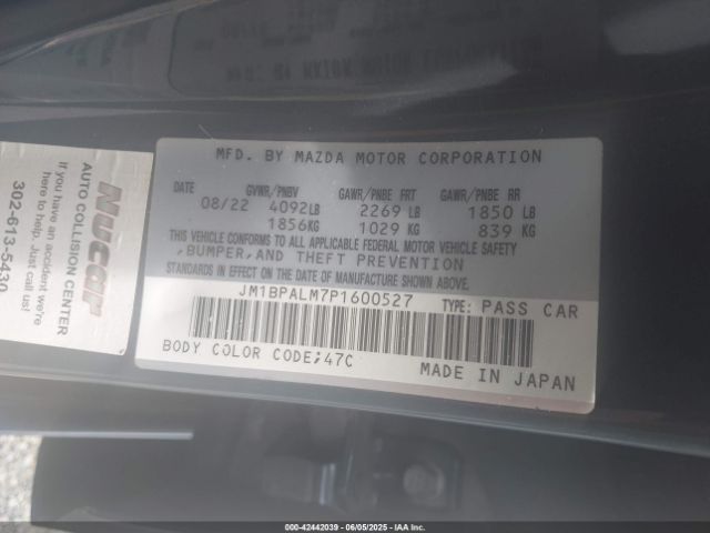 2023 MAZDA MAZDA3 JM1BPALM7P1600527 Photo 8