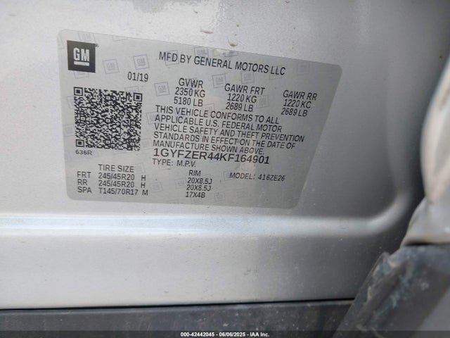 2019 CADILLAC XT4 1GYFZER44KF164901 Photo 8
