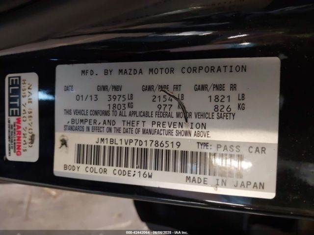 2013 MAZDA MAZDA3 JM1BL1VP7D1786519 Photo 8