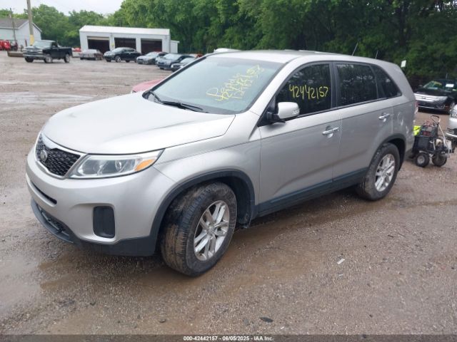 5XYKT3A61FG558267 KIA SORENTO LX