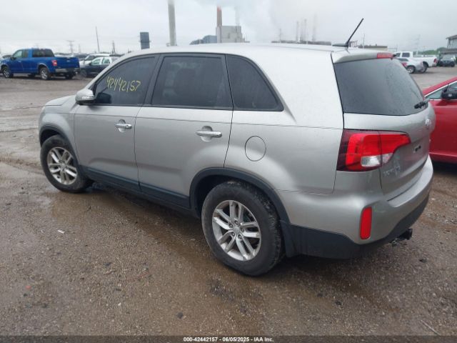 5XYKT3A61FG558267 KIA SORENTO LX