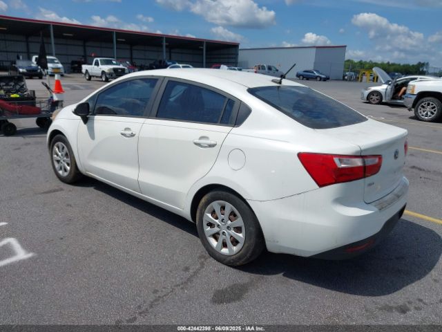 KNADM4A35F6442989 KIA RIO LX