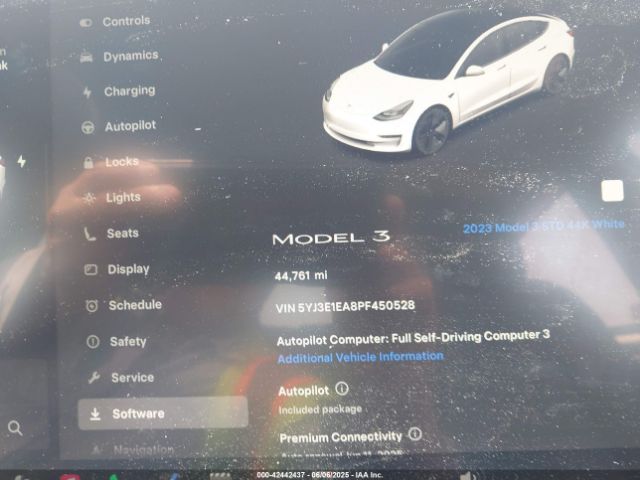 2023 TESLA MODEL 3 5YJ3E1EA8PF450528 Photo 6