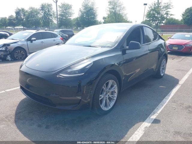 2024 TESLA MODEL Y 7SAYGDEE1RA235502 Photo 1